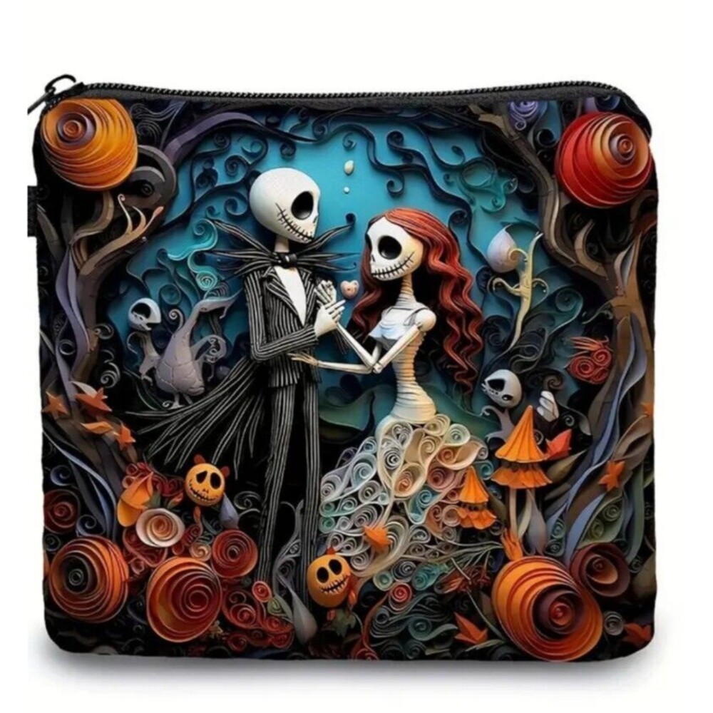 Zipper bag Coin Purse Nightmare B4 Christmas Jack Sally New
